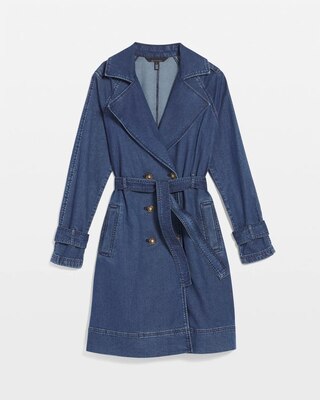 Denim Trench Coat | White House Black Market